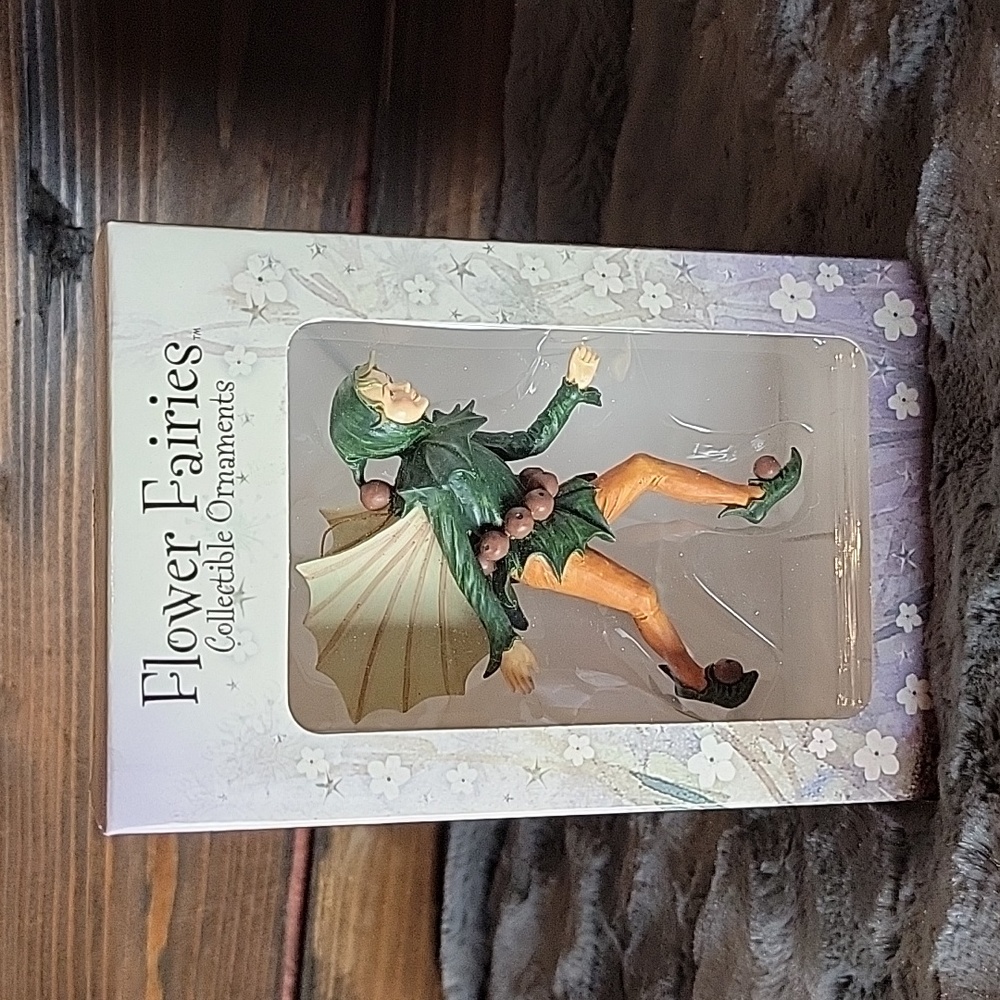 Retired 2006 Holly Fairy Flower Fairies Collectible Ornaments Cicely Mary Barker